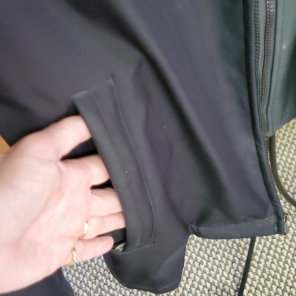 Weatherproof Double Lined Zip Fleece Pockets Collared Adjust Sleeves Sz M Jacket - Picture 2 of 14